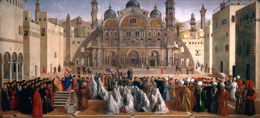 La Predica di san Marco in una piazza di Alessandria d’Egitto (1504-1507)