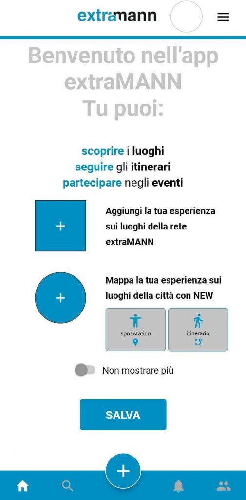 app extraMANN home- ExtraMANN: la nuova app per raccontare Napoli