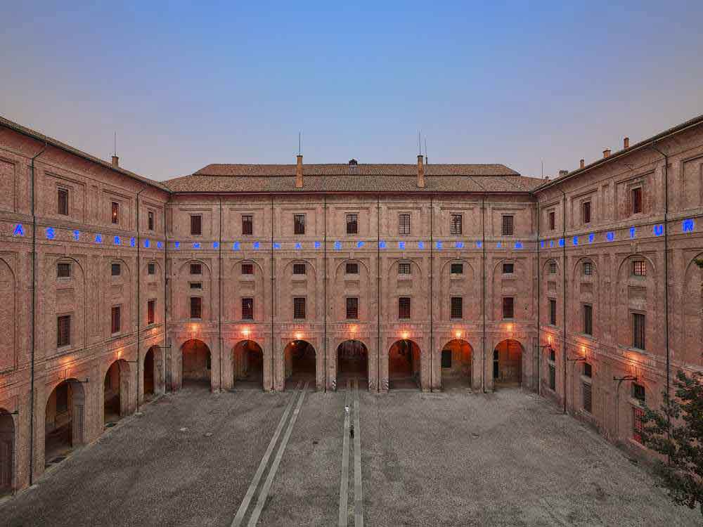 I Farnese al Complesso Monumentale della Pilotta.  Palazzo della Pilotta, Parma, veduta del cortile di San Pietro Martire o della Pilotta