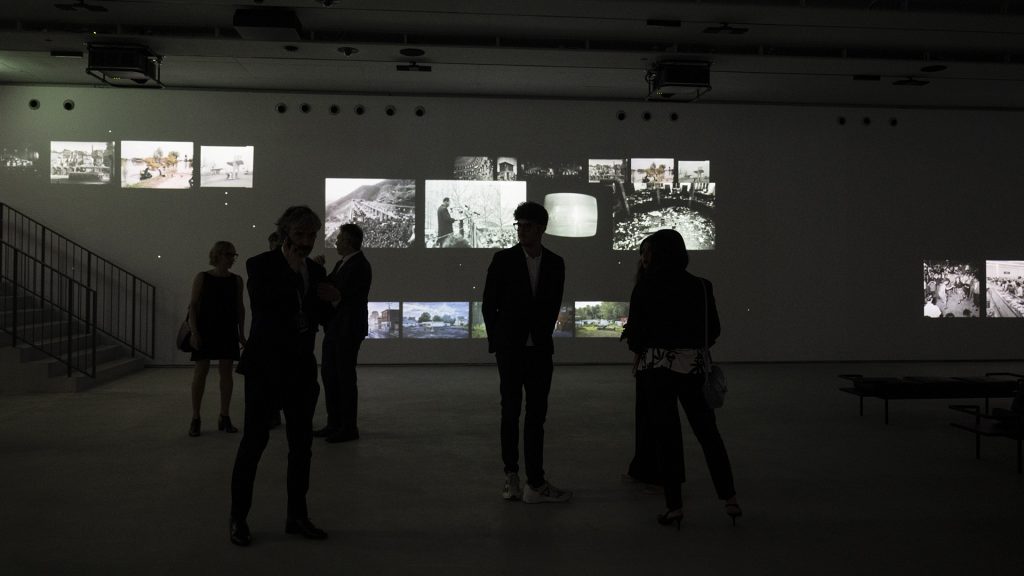 Sala multimediale alle Gallerie d'Italia di Intesa Sanpaolo di Torino