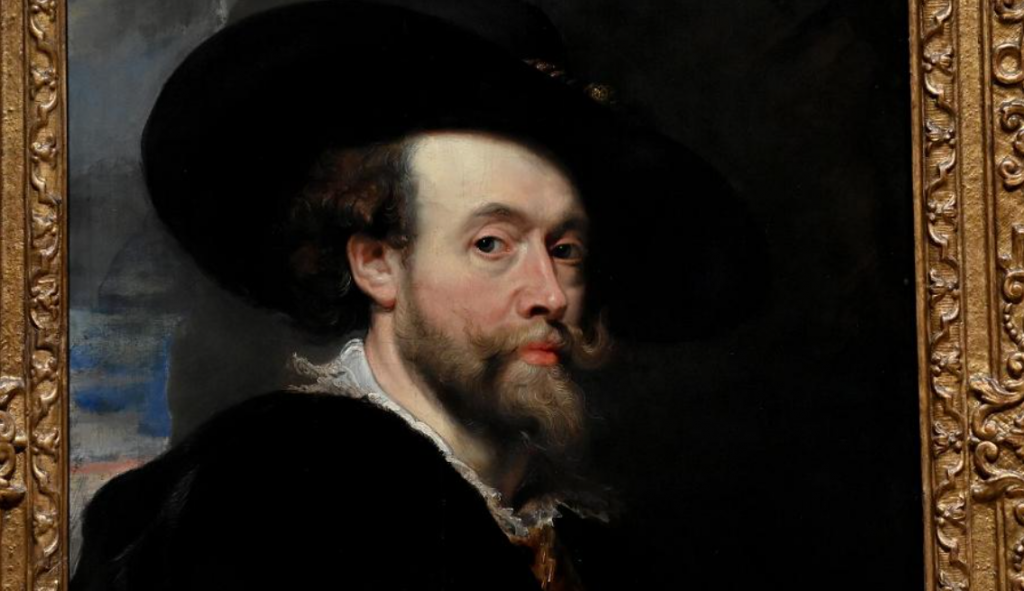 Autoritratto di Peter Paul Rubens per la mostra Rubens e i Palazzi di Genova a Palazzo Ducale