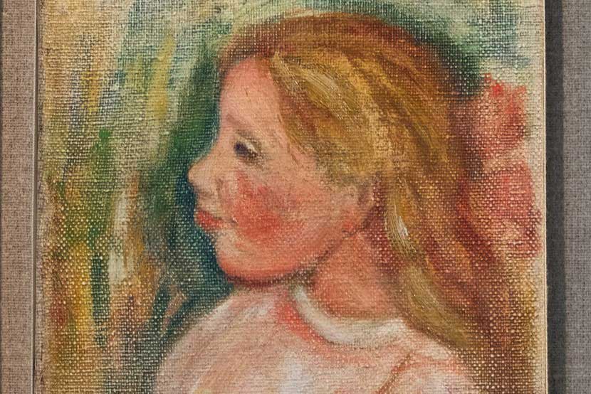 Pierre-Auguste Renoir, Tête d’enfant, 1907, Renoir a Rovigo