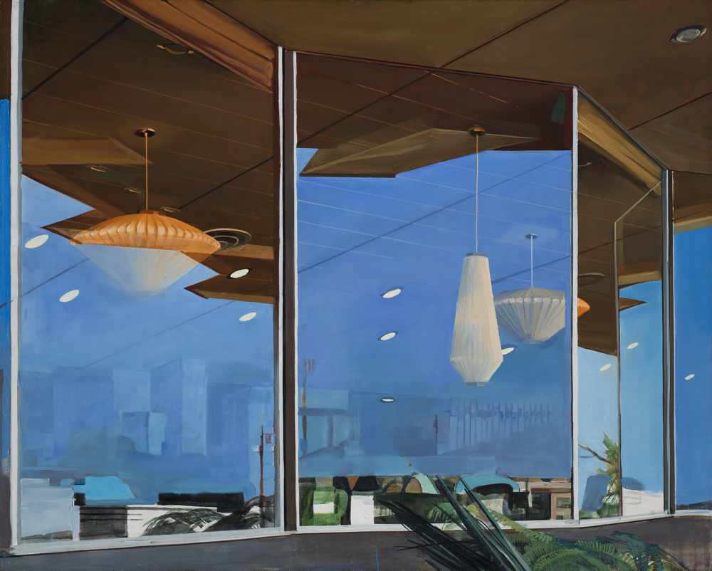 Richard Estes Storefront Reflections Miami, 1969 Olio su tela 