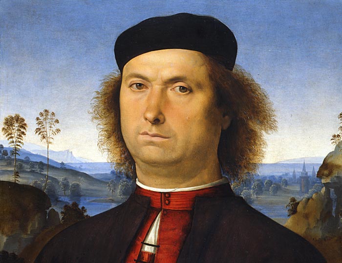 Perugino "Autoritratto", 1494 Galleria degli Uffizi