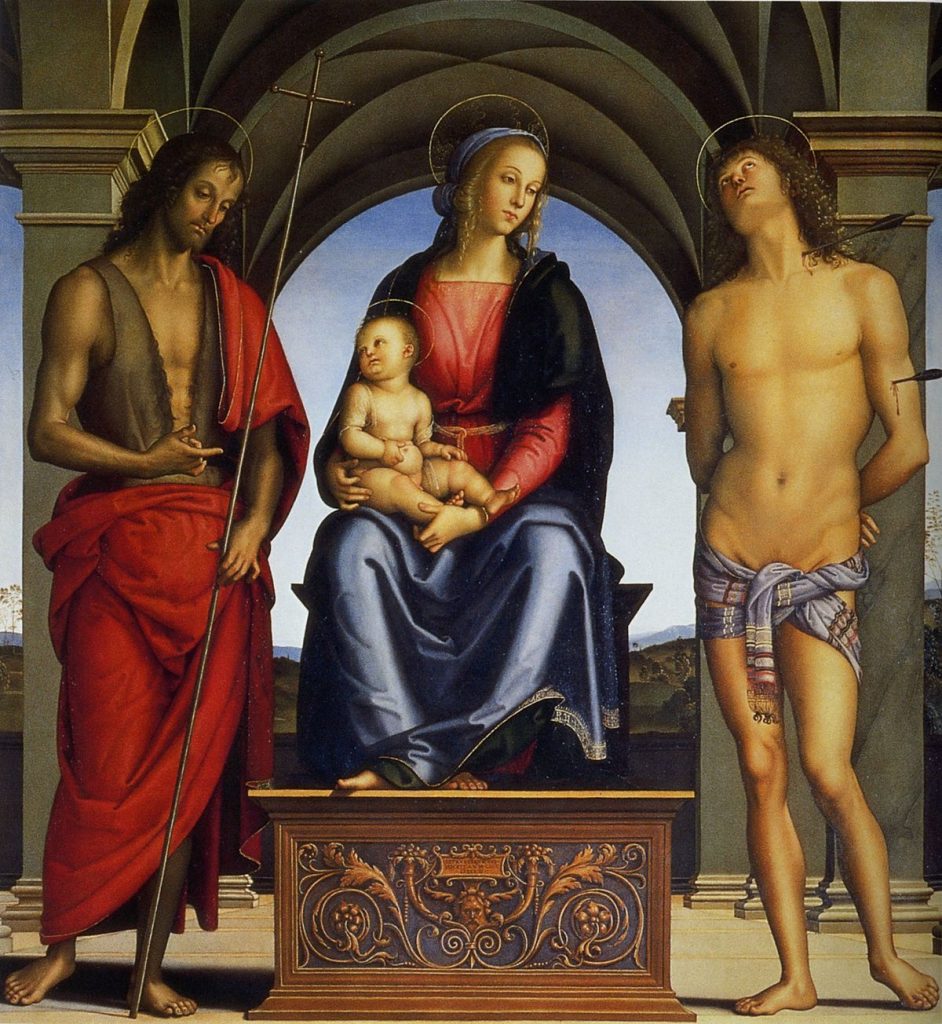 Perugino "Pala di Fiesole", 1493 Galleria degli Uffizi Firenze