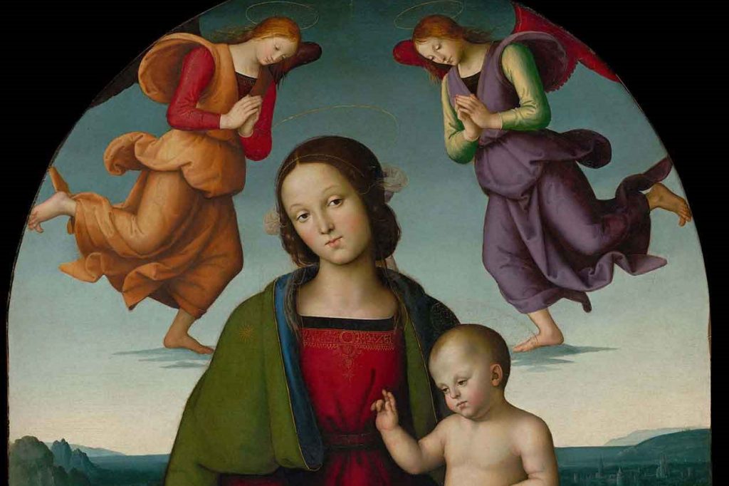 Perugino, Madonna della Consolazione, 1496-1499, Galleria Nazionale dell'Umbria