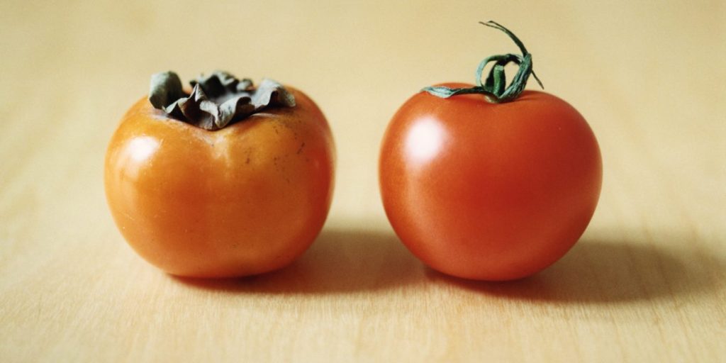 Kaki and Tomato, 2008 (Caco e Pomodoro / Kaki und Tomate) Private Collection © Shimabuku