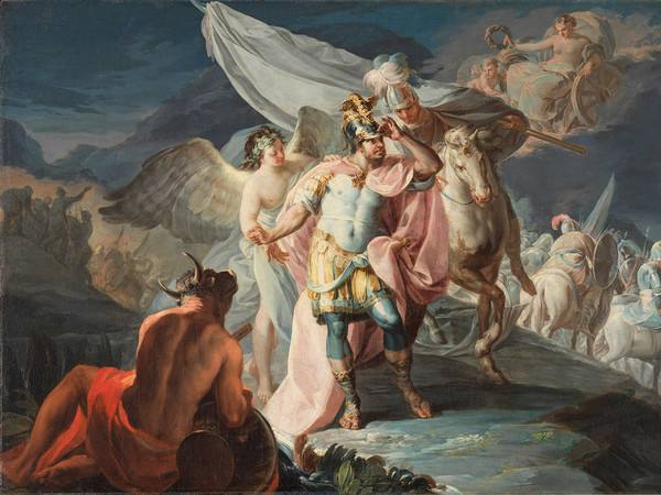 Francisco Goya, Annibale vincitore osserva l’Italia dalle Alpi per la prima volta, 1771, Olio su tela, Madrid, Museo Nacional del Prado