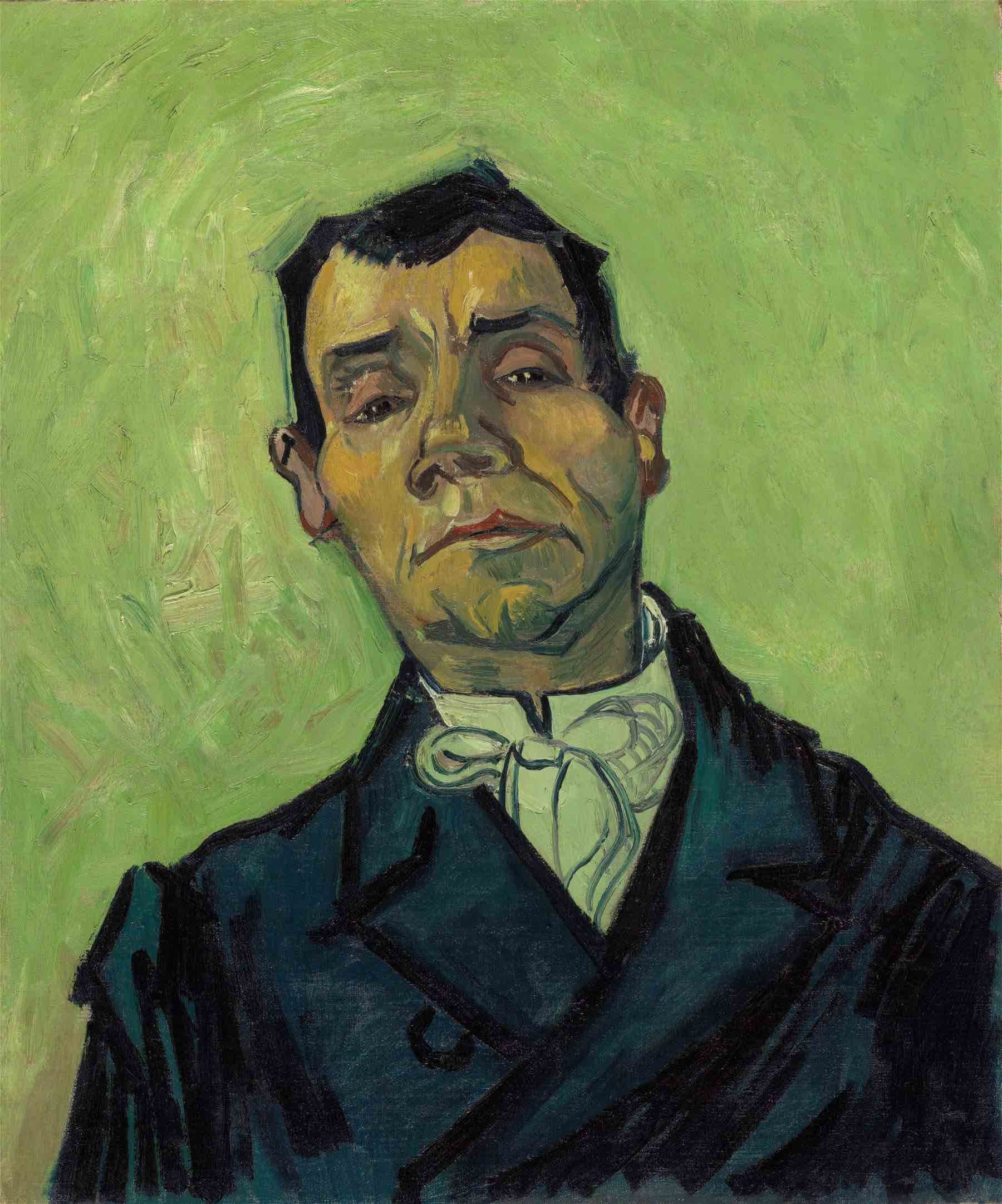 Vincent van Gogh, Ritratto di Joseph-Michel Ginoux, Arles, dicembre 1888. Olio su tela, 65x54,5 cm. Kröller-Müller Museum, Otterlo, Olanda