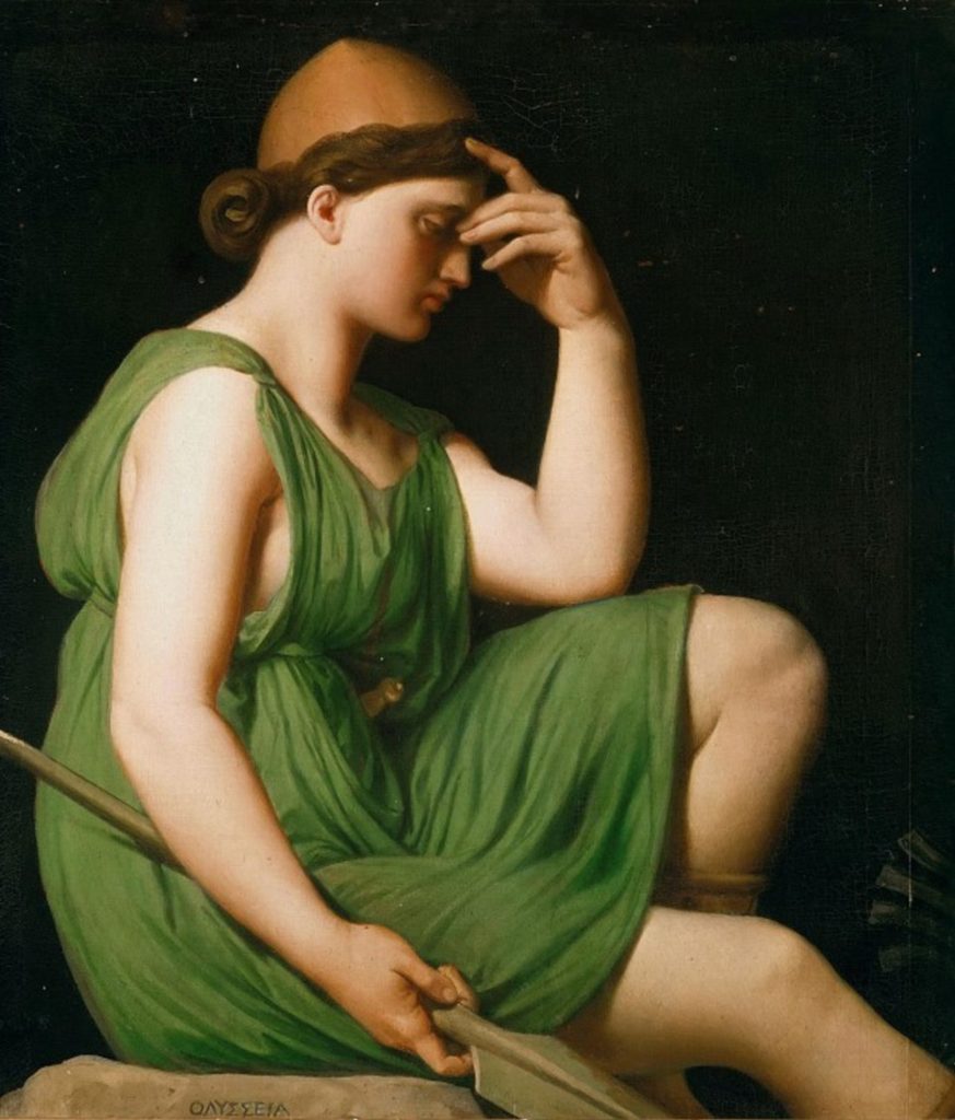 Jean Auguste Dominique Ingres, L'Odyssée, 1827-1850, B 1305, Lyon - Musée des Beaux-Arts