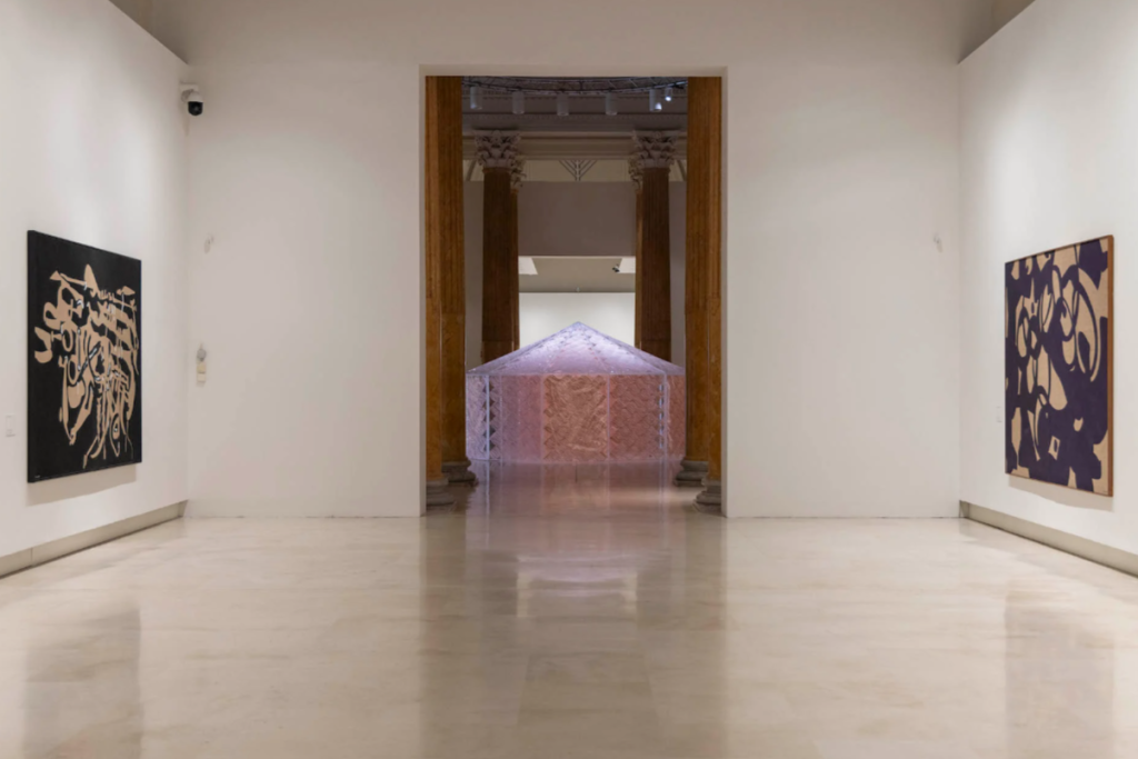 Carla Accardi, installation view at Palazzo Esposizioni, Roma, 2024. Photo © Azienda Speciale Palaexpo / Monkey VideoLab