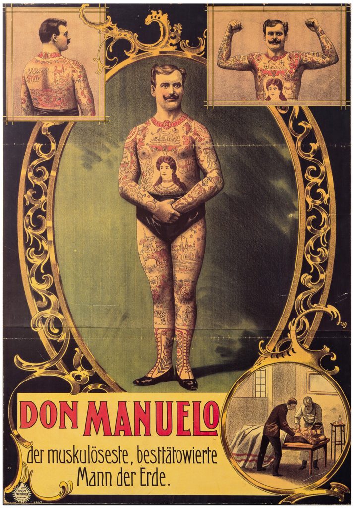 Anonimo, Don Manuelo, 1908 circa, Milano, Tattoo Museo Gianmaurizio Fercioni.