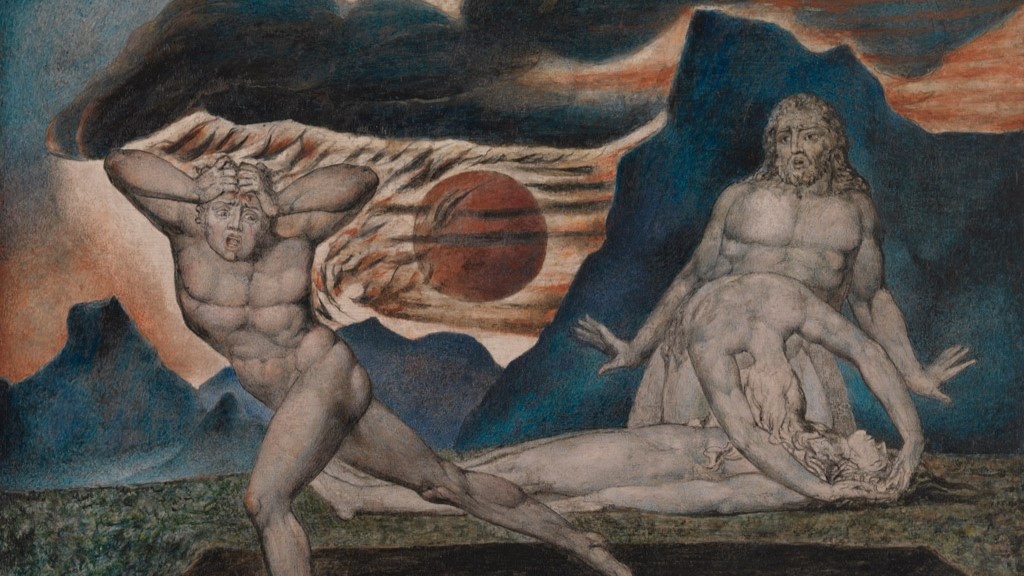 William Blake,The Body of Abel Found by Adam and Eve