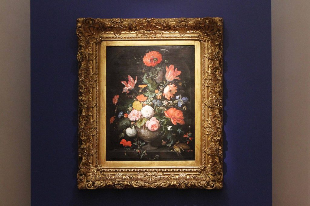 Abraham Mignon - Natura morta con fiori - 1660