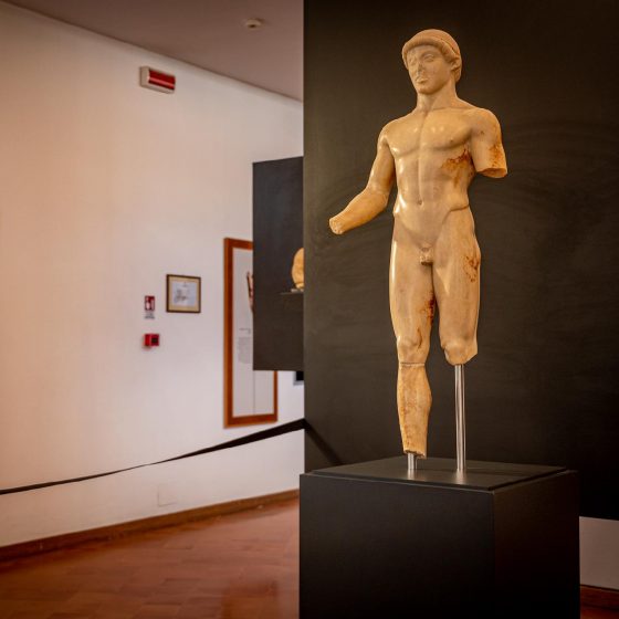 Kouros o Efebo di Agrigento, Museo Archeologico Regionale Pietro Griffo ©Sicilia Archeologica
