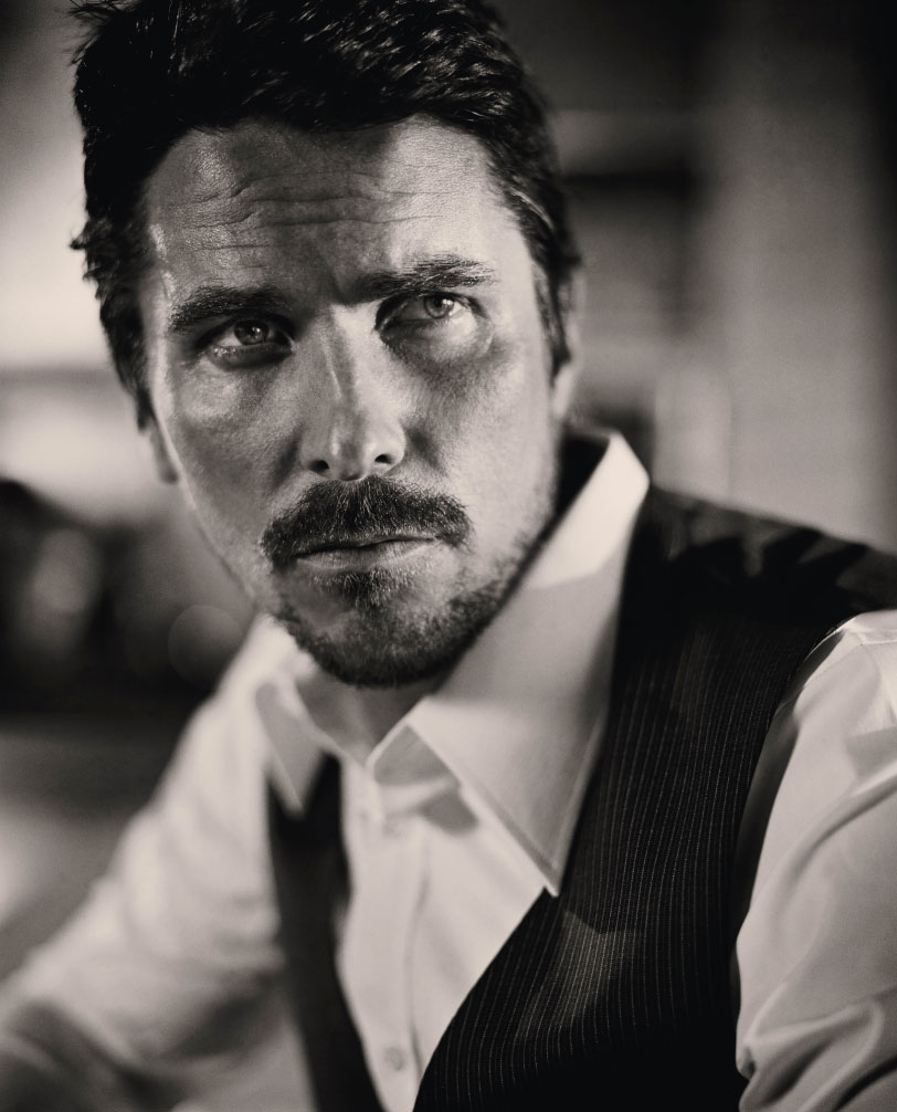 Vincent Peters, Christian Bale II, Los Angeles 2012. Fotografia, 70x90 cm. Mostra Timeless Time a Palazzo Bonaparte, Roma. © Vincent Peters