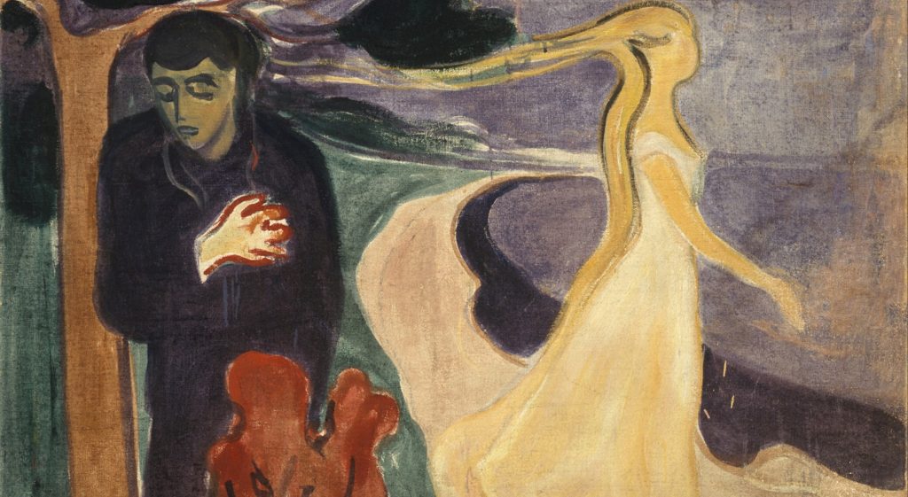 Edvard Munch, Separazione, 1896, Olio su tela